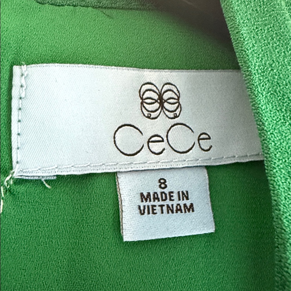 CeCe Green Midi Dress - Picture 2 of 5